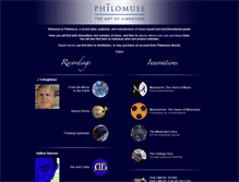 Tablet Screenshot of philomuse.com